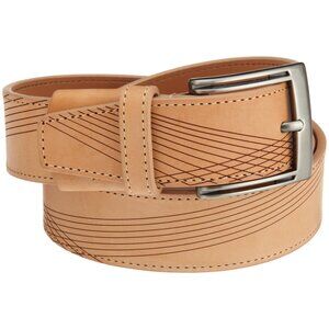 6238 Men's Victory Red Belt (tan
